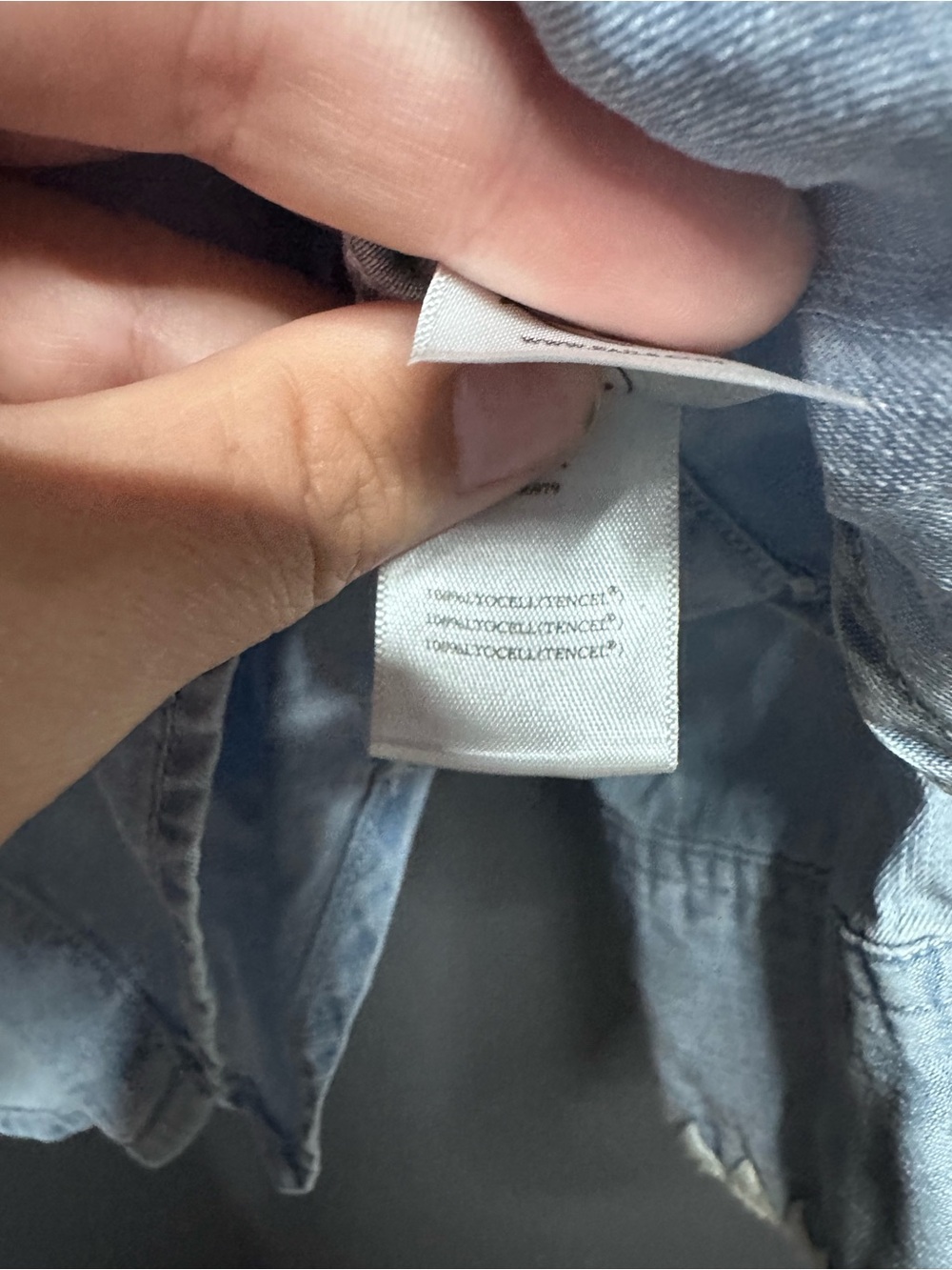 NWOT Rails Saya Medium Cloud Wash Tencel XXL Basket stitch - Picture 6 of 6